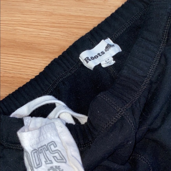 Black Roots Sweatshorts - Picture 2 of 2